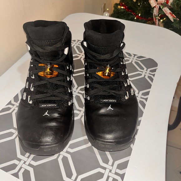 AIR JORDAN XVII 17 OG BLACK METALLIC SILVER - Picture 12 of 13